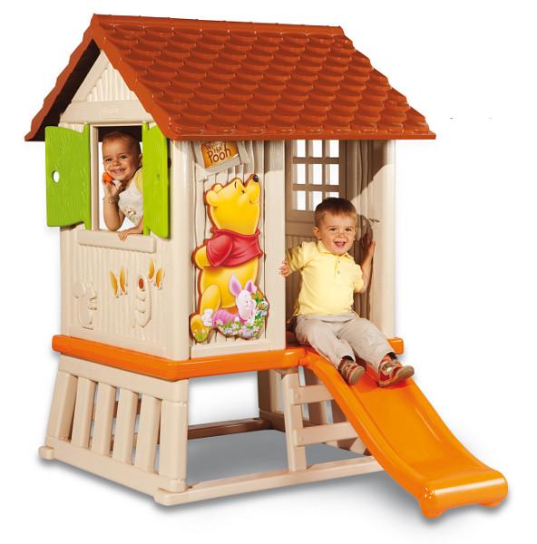 Domeček Smoby se skluzavkou - 1 Domeček Smoby se skluzavkou - 1